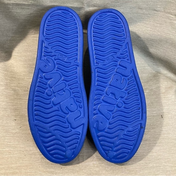 NATIVE Sz 9 Crayola  Jefferson Block Niblet Gradient Blue Slip On Fun Shoes NEW - Picture 9 of 11